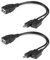 Jesiah USB-OTG-Kabel für Firestick 4K/4K Max/Lite/Cube/2. Generation, 2-in-1-Hochgeschwindigkeits-USB-Splitter-Adapter, kompatibel mit Samsung Android, 2 Stück