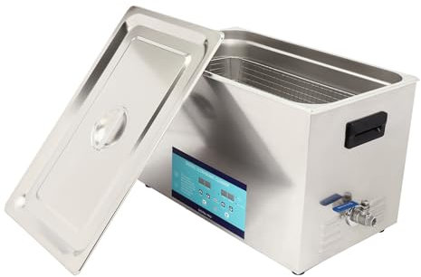 Ultraschall reinigungsgerät, 30L Ultraschallreiniger mit Heizung 0-80℃, Edelstahl Ultraschallreinigungsgerät für Maschinenindustrie, medizinische Industrie