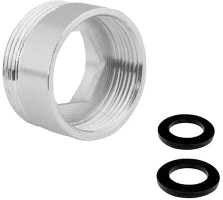 Orivin Wasserhahn-Luftsprudler-Adapter M20 (innen) auf M22 (außen) – für Küchenarmaturen und Luftsprudler