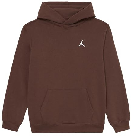 NIKE Jordan Jungen Sweatshirt mit Kapuze MJ Brooklyn Braun, braun, 10-12 Jahre