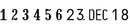 Reiner 00000201000-050 Paginierstempel ND6K mit Datum, 6-stellig