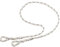 Deltaplus LO005200 Schlaufe Aus Gedrehtem Seil - 2 M, Weiß, Größe 2 m