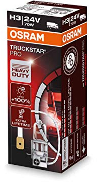 Osram TRUCKSTAR PRO H3 HALOGENLAMPE 24V LKW-LAMPE SCHEINWERFER 32294534