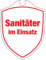 KLK Erwachsene Sanitäter im Einsatz Autoschild, Rot, One Size