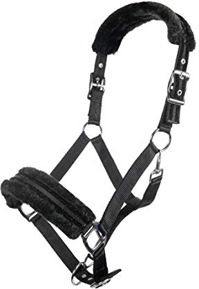 HKM Glitter Halfter schwarz Vollblut