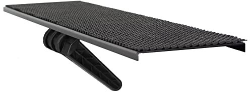 VIVO Easy TV and Monitor Top Shelf Mounting Bracket with 30cm Wide Padded Platform and Rotary Clamp, Holds Small Speakers, Streaming Devices, Home Decor, and More, MOUNT-SFTV1