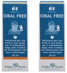 GSE Oral Free Spray - Prodeco - Offerta da 2 confezioni