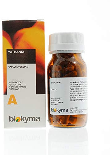 BIOKYMA WITHANIA (Withania somnifera Dunal.) capsule radice estratto secco - 70 capsule