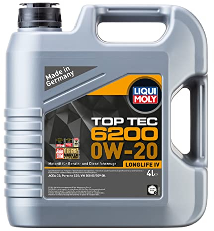 LIQUI MOLY Motoröl Top Tec 0W-20 Motorenöl 4 L
