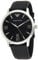 Emporio Armani Herrenuhr , DreizeigerDatumswerk, 43mm Silbernes Edelstahlgehäuse mit Lederarmband, AR11210