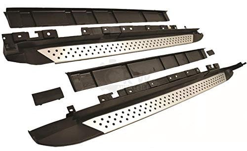 Jeu de marchepieds pour X3 F25 à partir de 09.10-05.14 avec matériel de montage en aluminium