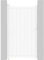 Puerta Jardin Aluminio Lola - 101.2 x 180.9 cm - Blanco