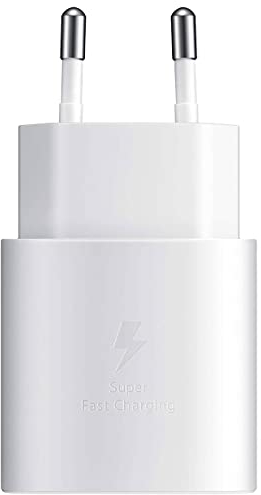 25W Ladegerät USB C Schnellladegerät für Samsung Galaxy S20, S21 FE, S21 Ultra 5G, S22, Note 20, A52S, A53, A72, M43, M53, Z Fold3, Fold4, Flip 3, Flip 4, Super Fast Charging Netzteil Type C (Weiß)