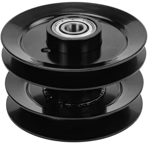 ILONPA Deckspindel Doppelrolle ersetzt 756-0638 für MTD Yard Machine LT16 LT165 LT18 LT185 Wassersäule Rasentraktor