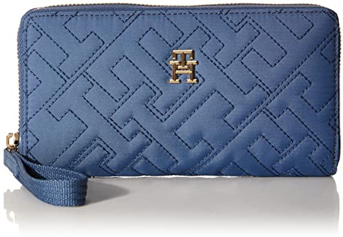 Tommy Hilfiger Damen Flow Wallets, Blue Coast, OS, Geldbörsen