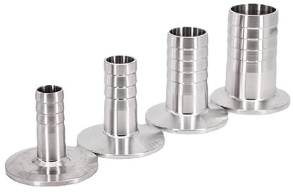 6 8 10 12 14 16 19 25 32 38 45 Portagomma da 51 mm x 0,5 1 1,5 2 Tri Clamp SUS 304 Raccordo sanitario in acciaio inossidabile 316L -304 inossidabile-K34mm (0,75 pollici TC)-12,7 mm Portagomm
