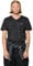 Kaporal NETERHOMME_Parent, Tee Shirt pour Homme, Coupe Regular, Manches Courtes, Col en V, Modèle Neter, Couleur Black, Taille XXL