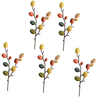 Zerodeko Bunte Teilige Dekorationen Für Stilvolle Osterornamente Für Wohnräume Und Frühlingsfeiern Kreative Blumenarrangements Und Festliche