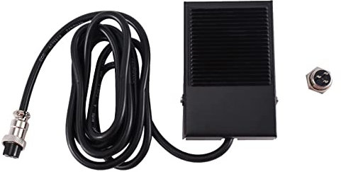 Wlauqueta 3 Pins Fußpedal Power Controller Switch Hände für TIG ATGW Plasma Cutting Cutter Welder Spot (3 Pins)