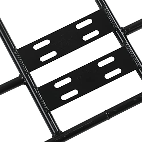 Akozon Delivery Food Bag Rack, Food Delivery Box Rack Rear Grille 80kg Loading Delivery Food Box Bracket Universal for Motorcycle Electric (-1615220015615)