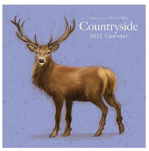 Patricia MacCarthy Countryside Wandkalender 2025, quadratisch