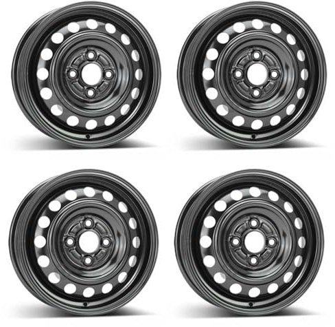 4x Alcar Stahlfelgen 4-5215 4.5Jx14 ET46 4x100 kompatibel mit Mitsubishi Space Star