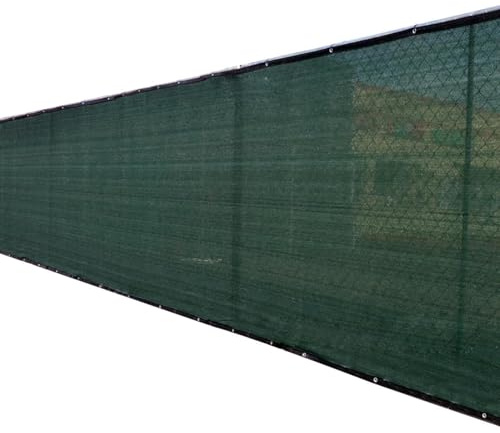 Sichtschutzzaun – Netz-Schattennetz, Zaun-Schattenabdeckung, Sichtschutzzaun, grüner Zaun, Sichtschutz-Windschutzscheibe, robuster Zaun, Schattenabdeckung, blockierendes Netz-Schattennetz für Garten,