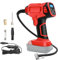 panthem Compressore a batteria compatibile con Milwaukee 18 V M18, compressore elettrico per auto, senza fili, pompa ad aria portatile per bicicletta, moto, auto, palla, 160 PSI, display LCD senza