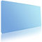 Niviy Gaming Mauspad Mauspad 900x400 Mit Genähten Kanten Mousepad XXL 35.4X15.7in Schreibtisch Protector Matte mit Anti Rutsch Basis für Gaming,Büro,Zuhause (Blauer Farbverlauf)