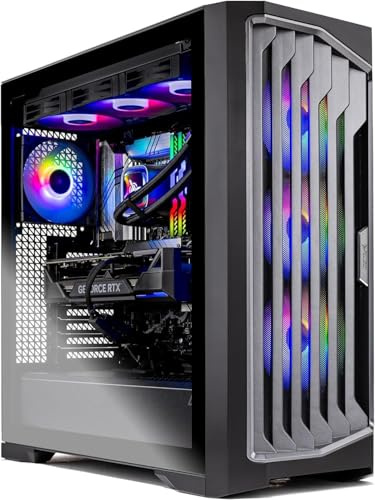 Skytech Gaming PC Legacy 4, Ryzen 9, RTX 5090, 64GB RAM, 2TB SSD | | Windows 11, AMD 9950X3D, NVIDIA 5090, X870 Board, Gen5 NVMe SSD, DDR5 6000, 1200W GOLD ATX 3 PSU, 420 ARGB AIO, Wi-Fi 7