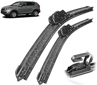 LiLiQi Scheibenwischer für Kia Sportage SL 2010-2014,Scheibenwischer Set Passend Flachbalkenwischer