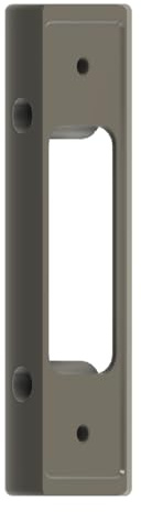 Angled Doorbell Wedge Mount Bracket Compatible with Ubiquiti Unifi Protect Doorbell Lite Camera (Black, 75-Degree)