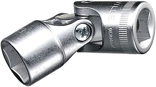 STAHLWILLE Nr. 53 Gelenk-Steckschlüsseleinsatz Schlüsselweite 10 mm L.70 mm Chrome-Alloy-Steel, verchromt