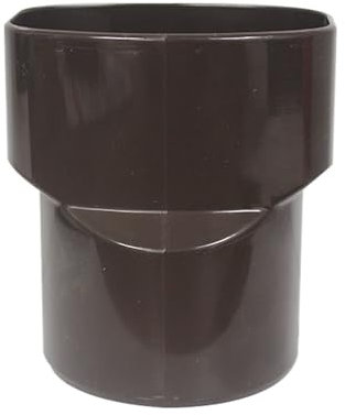 First Plast - Gouttière PVC carrée BEST - Manchon PVC M Ø80 - F Ø92x57 pour tube BEST- Marron - First Plast