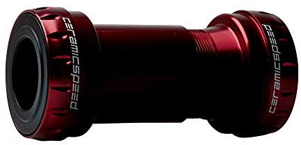 CeramicSpeed BB30 Shimano Road, Innenlager Unisex-Adulto, Unisex - Erwachsene, Bb30 Shimano Road, rot