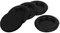 sourcing map Passe Fil Caoutchouc Oeillet Passe Câble Noir Joint Trou 30mm 5pcs