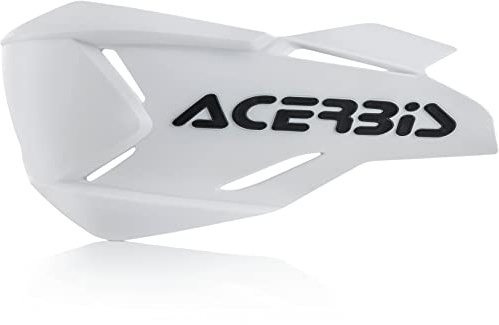 Acerbis X-Factory 2634651035 Handprotektoren, Weiß/Schwarz