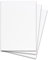 100 Stück DIN A4 Karton mit Leinenstruktur - Farbe: Weiss - 29,7 x 21 cm - 190 Gramm pro m² - Einzelkarte ohne Falz - Ideal zum Basteln, Scrapbooking, Grußkarte