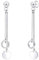 Elli Ohrringe Damen Ohrhänger Kette Kreis Stab Geo Basic in 925 Sterling Silber