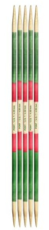 Pony Flair Strumpfstricknadeln Holz 20 cm 4,5 mm – 1 Stück