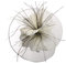 Runyue Damen Fascinator Blumen Kopfschmuck Hochzeit Haar Clip Hut Beige