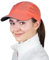 TrailHeads Cap Damen zum Joggen - Race Day Performance Cappy Frauen - Leichte & Schnell Trocknende Sport Cap Damen Sommer aus Mesh mit Reflektierendem Rand - Korallenrot