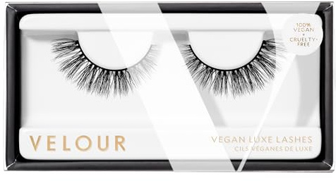 Velour Vegan Luxe Wimpern - Natürlicher Look, Vegan, Wiederverwendbar - Whispie Me Away