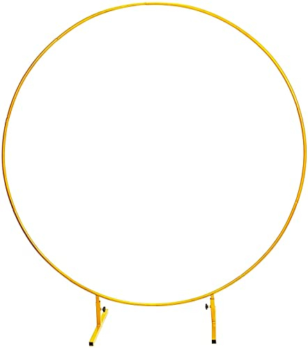 Kit per palloncini in metallo, 1,5 m, fai da te, arco curvo, in ferro, fai da te, in metallo, rotondo, per feste di compleanno, Natale, matrimonio