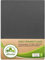 leevitex® Premium Spannbettlaken 90x200-100x220 cm - 40 cm Steg - auch für Boxspringbett & Wasserbett | 100% Mako-Jersey-Baumwolle | ÖKO-TEX | 170g/m² | Anthrazit/Grau
