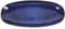 Lurrose Blue Ceramic Sushi Plate Food Serving Platter Fish Dining Dish Snack Plate for Entertaining, Party, Meat, Appetizers, Dessert (Small Size)