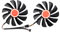 SISS Ventola di raffreddamento per schede grafiche XFX RX 590 580 570 95 mm CF1010U12S GPU Cooler Fan for Graphics Card Cooling