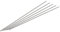 sourcing map 5Stk. Vollgewinde Stange 304 rostfreier Stahl Rechtsgewinde M3-0,5 Gewindesteigung M3 x 250mm