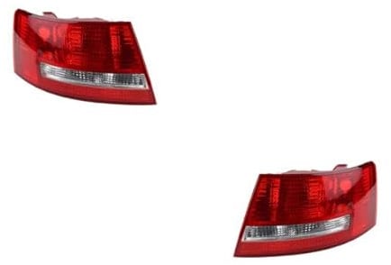 Johns, Heckleuchte Rückleuchte passend für Audi A6 4F 05/04-09/08 außen Set L+R Halogen