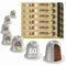 La Natura Lifestyle Café bio ESPRESSO | Capsules de café compostables 100% industrielles | Respectueux de l'environnement | 60 capsules de café | pour machines à capsules Nespresso®³